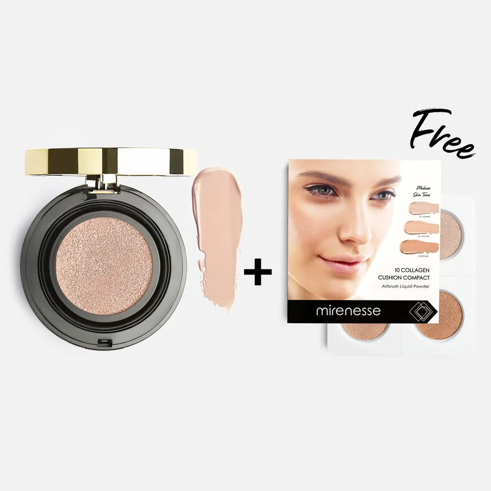 10 Collagen Cushion Foundation   Bonus Mini Kit 21. VIENNA