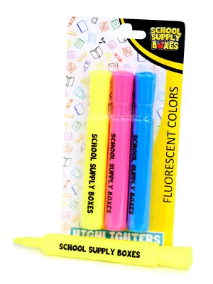 3 Pack Highlighters