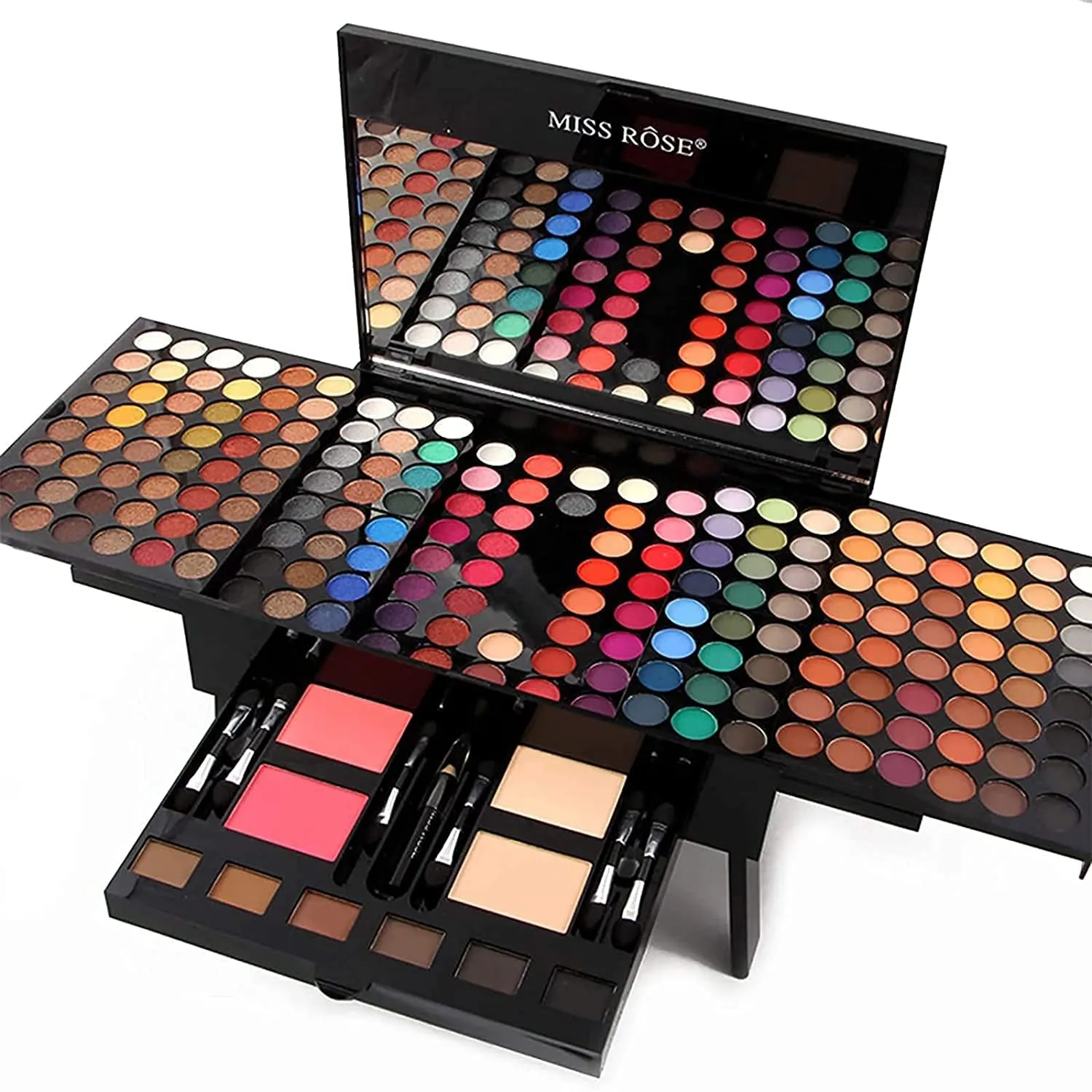 39 Shades Professional Makeup Palette - All-in-One Gift Set for Women: Eyeshadow, Blush, Lipstick