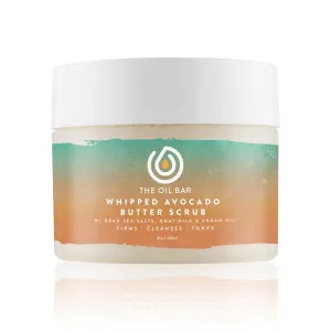 Amber White Whipped Avocado Butter Scrub