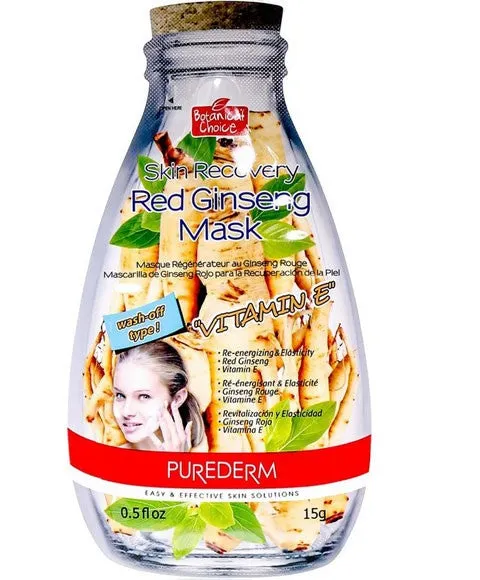 Amirose Purederm Skin Recovery Red Ginseng Mask