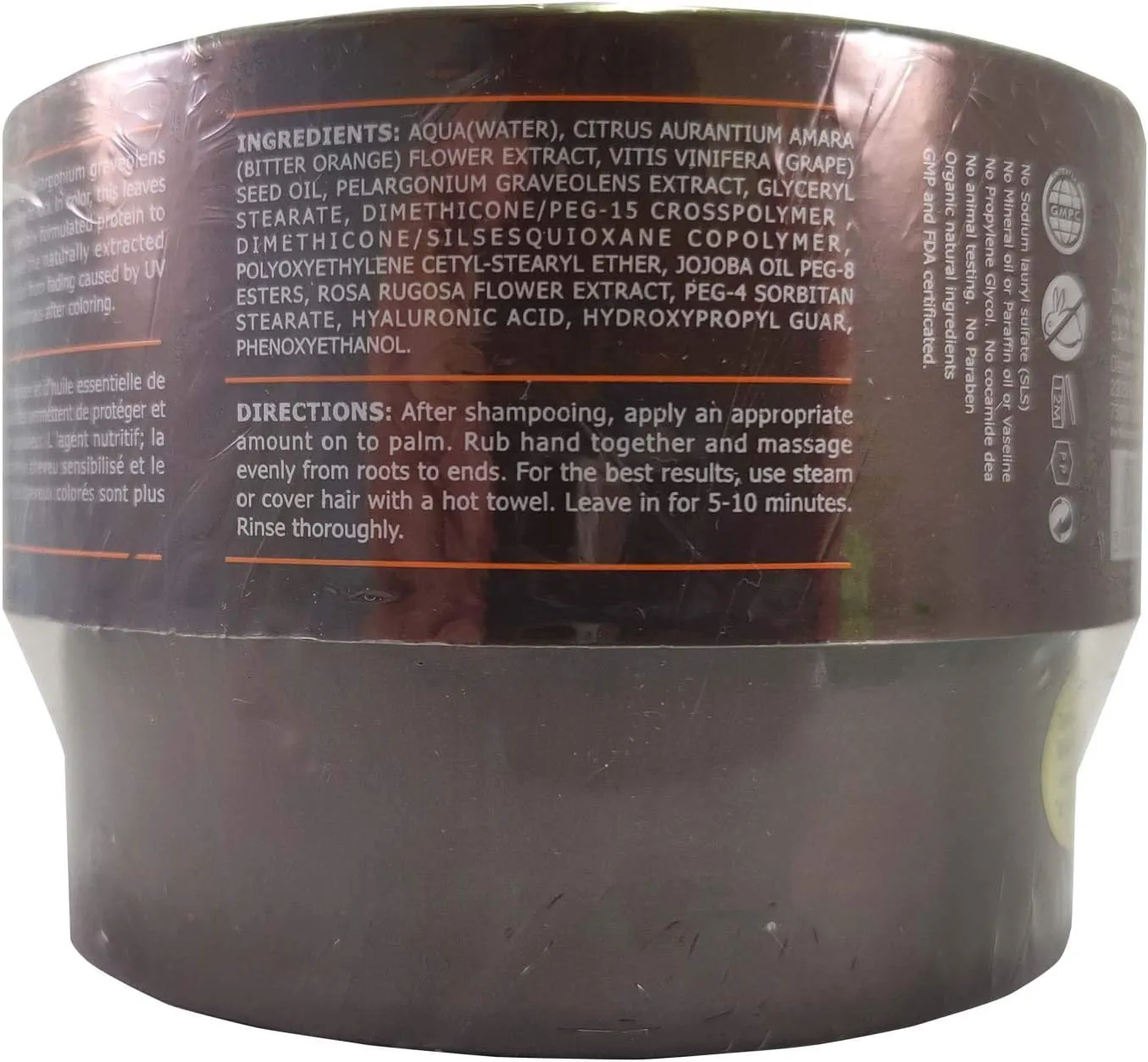 Angel En Provence Angel Orange Flower Color Protect Hair Mask 300g / 500g