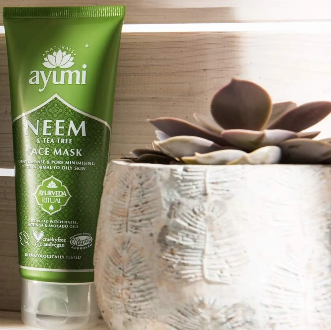 Ayumi Naturals Neem And Tea Tree Face Mask 100ml