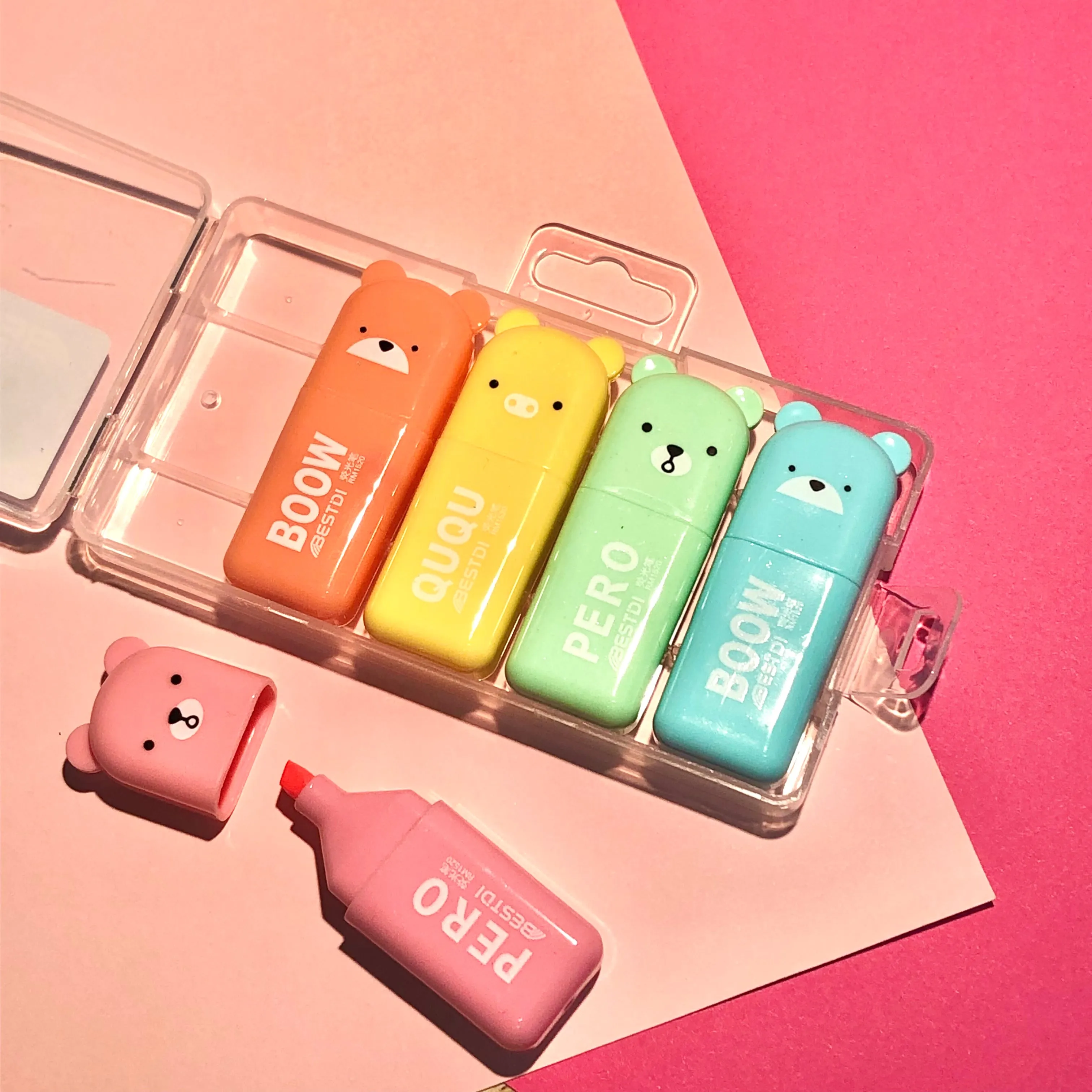 Bear Highlighter Set