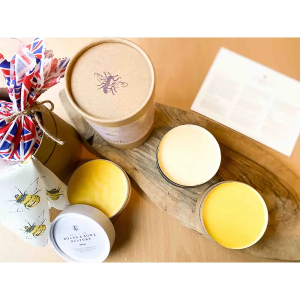 Beeswax revitalise balms (for wood or leather)