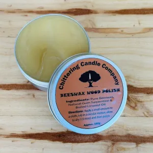 Beeswax Wood Polish from the Chittering Candle Co.