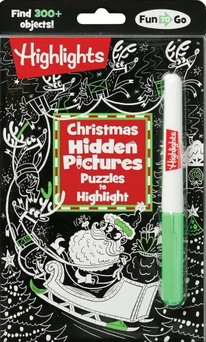 Christmas Hidden Pictures Puzzles to Highlight