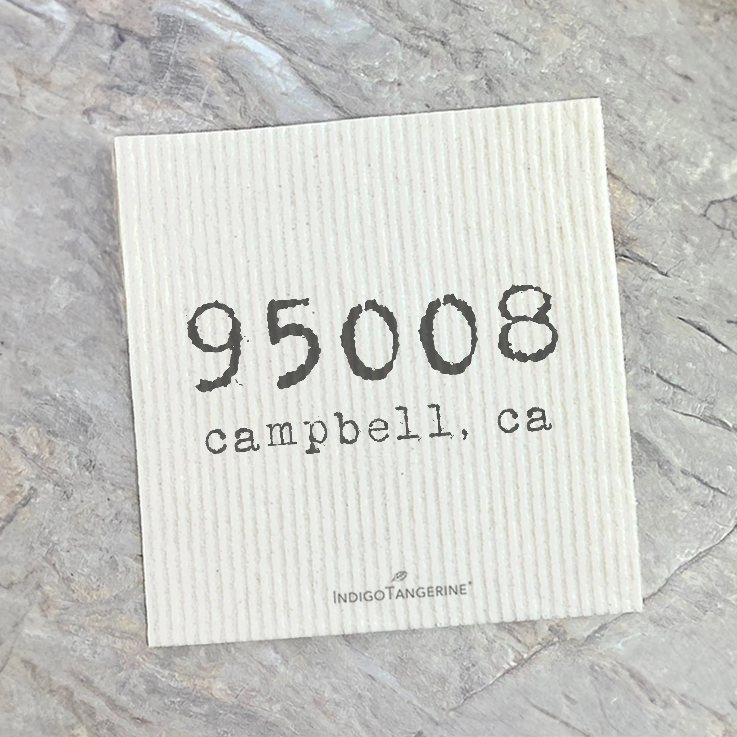 Customizable Zip Code - Swedish Dish Cloth