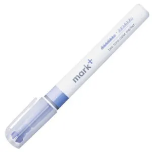 DARK BLUE Kokuyo Mark  Two Tone Highlighter Dual Tone Highlighter Pen Two Way Highlighter Double Sided Highlighter | PM-MT100DB