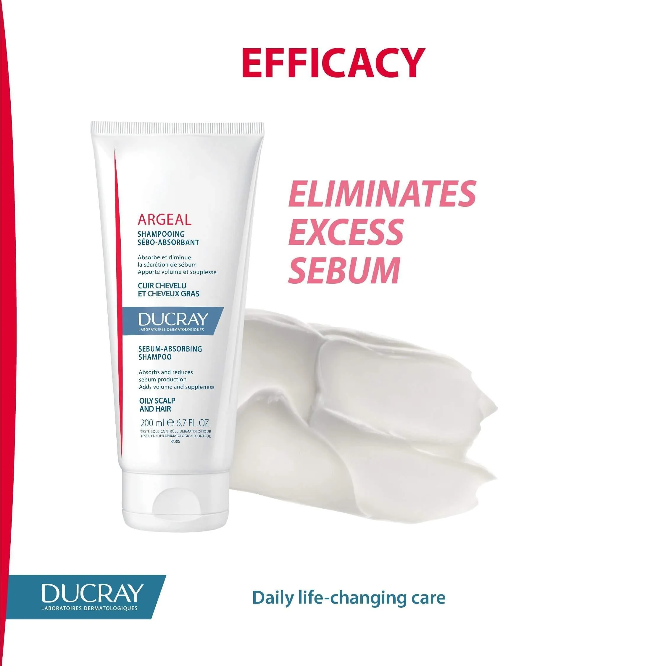 Ducray Argeal Sebum-Absorbing Shampoo