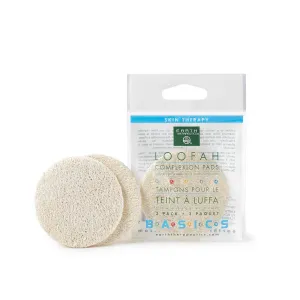 Earth Therapeutics Loofah Face Discs 3 per Pack 1 Pack