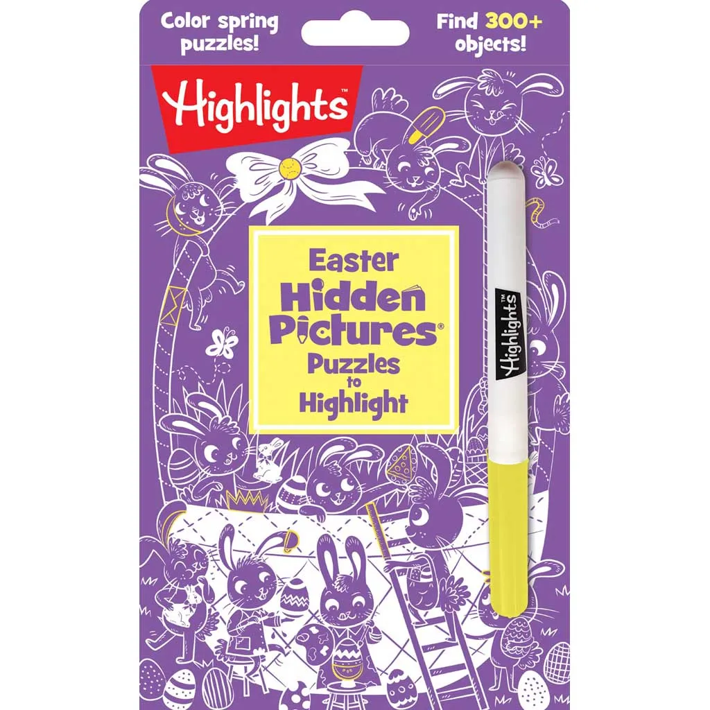 Easter Hidden Pictures Puzzles to Highlight