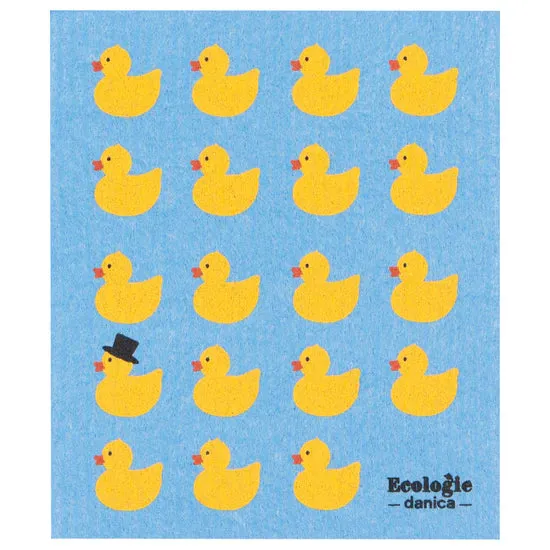 Ecologie - Swedish Sponge Cloth Rubber Duckies