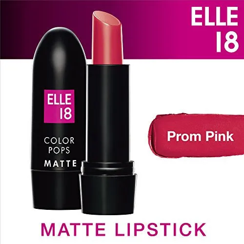 Elle 18 Color Pop Matte Lip Color, Prom Pink, 4.3g