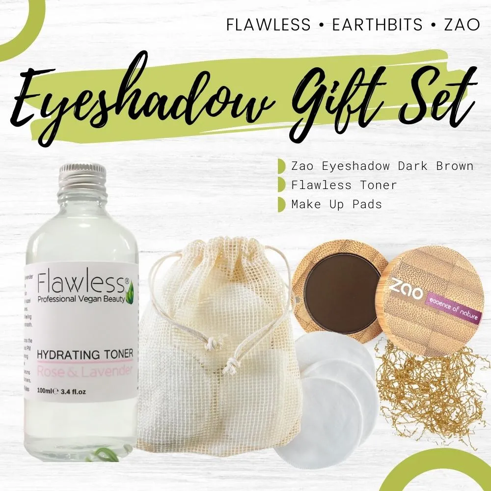 Eyeshadow, Hydrating Toner & Make Up Pads Bundle Gift Set