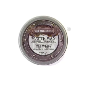 Finnabair Art Alchemy Matte Wax .68 Fluid Ounce - Old White