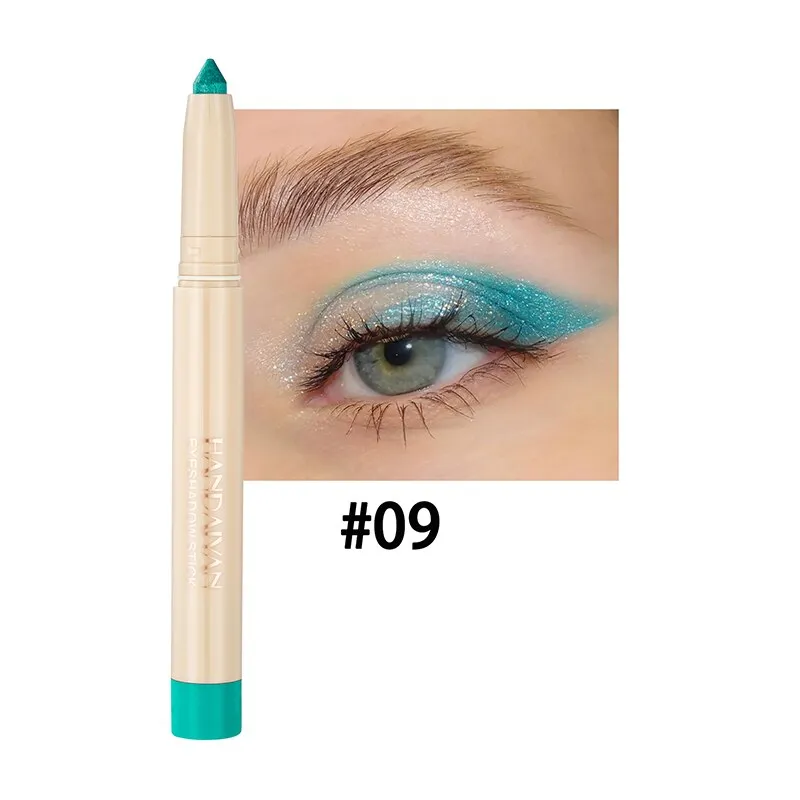 Flytonn Galaxy Glitter Eyeliners Lying Silkworm Pencil Long-Lasting Waterproof Shiny Eye Korean Eyeliner Women's Makeup Tools