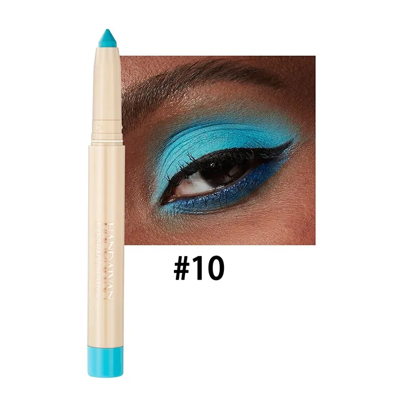 Flytonn Galaxy Glitter Eyeliners Lying Silkworm Pencil Long-Lasting Waterproof Shiny Eye Korean Eyeliner Women's Makeup Tools