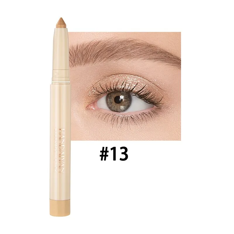 Flytonn Galaxy Glitter Eyeliners Lying Silkworm Pencil Long-Lasting Waterproof Shiny Eye Korean Eyeliner Women's Makeup Tools