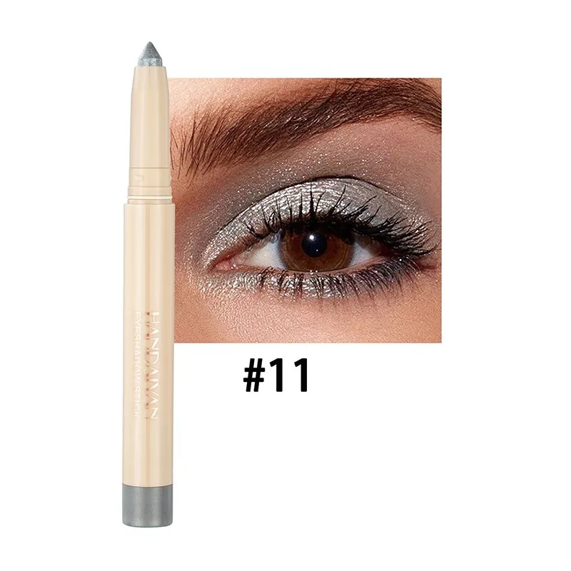 Flytonn Galaxy Glitter Eyeliners Lying Silkworm Pencil Long-Lasting Waterproof Shiny Eye Korean Eyeliner Women's Makeup Tools