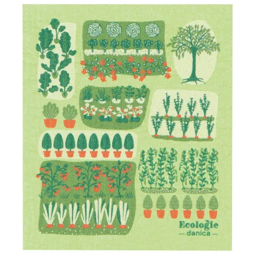 Grow a Garden Swedish Dishcloth