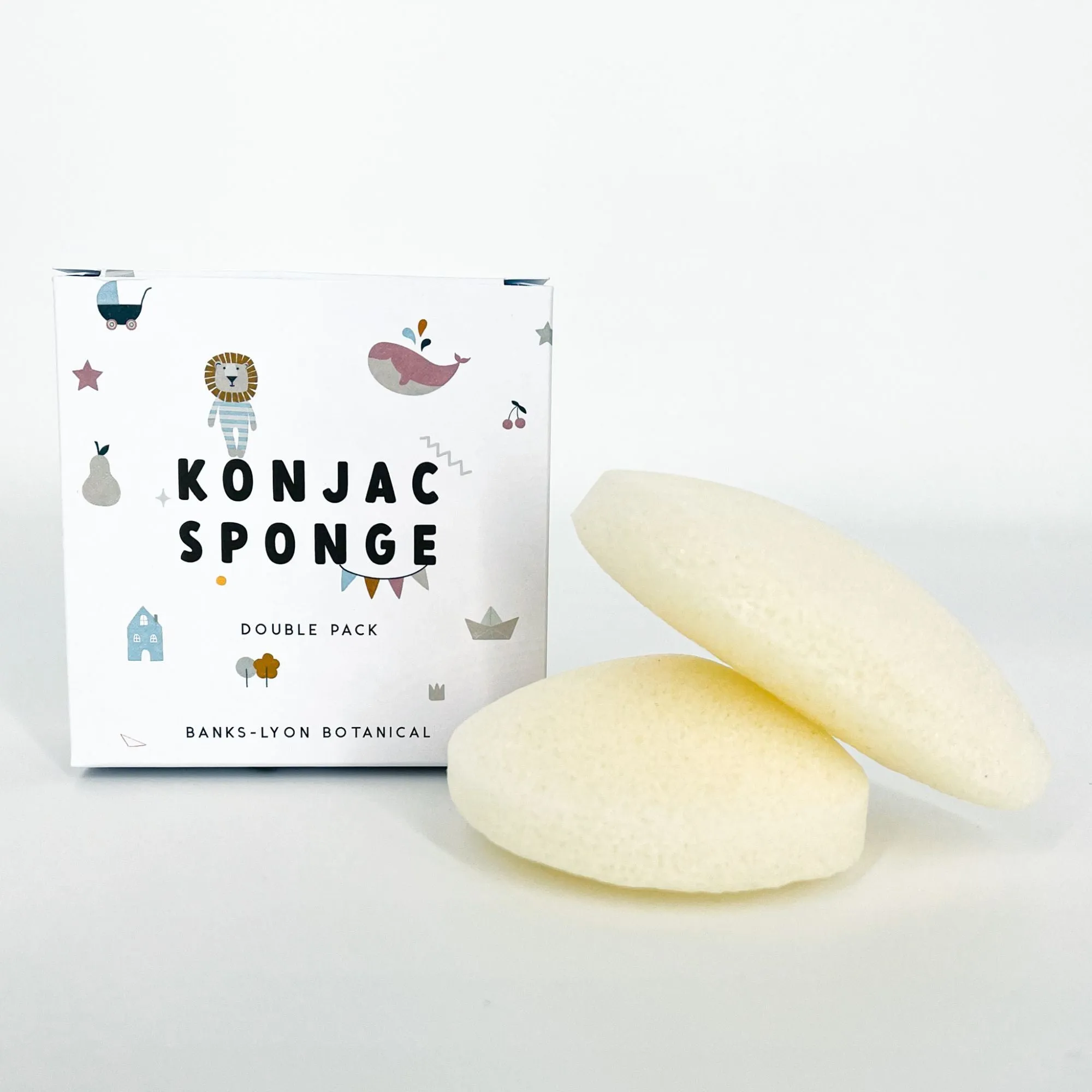 Konjac Sponge Double Pack