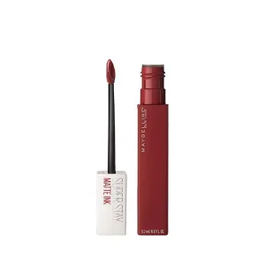 Maybelline New York Liquid Matte Lipstick, Long Lasting, 16hr Wear, Superstay Matte Ink, 50 Voyager, 5ml