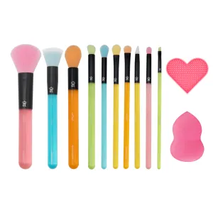 MŌDA® Brush Get Glowing Full Face 12pc Gift Kit