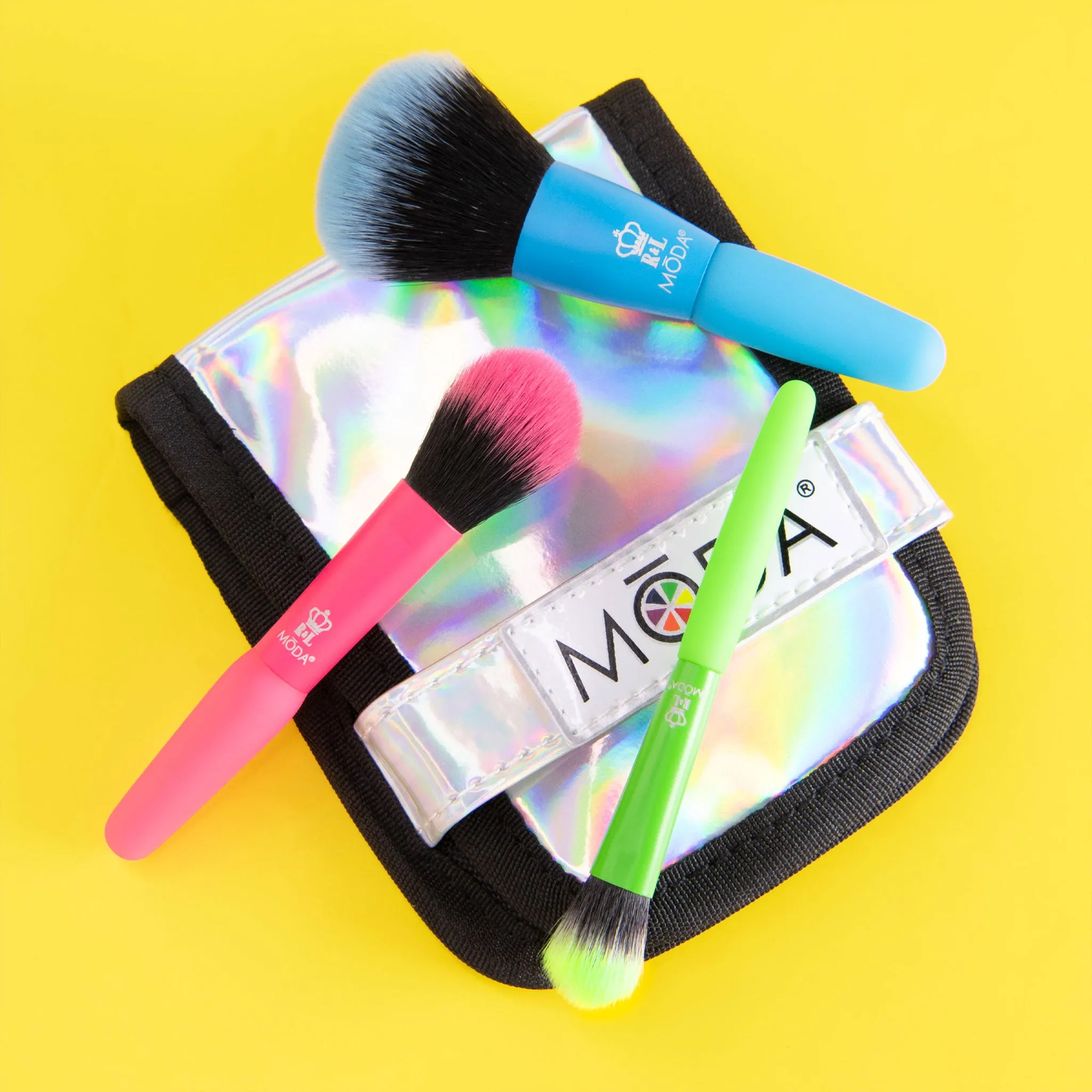 MŌDA® Minis Totally Electric 4pc Travel Face Kit