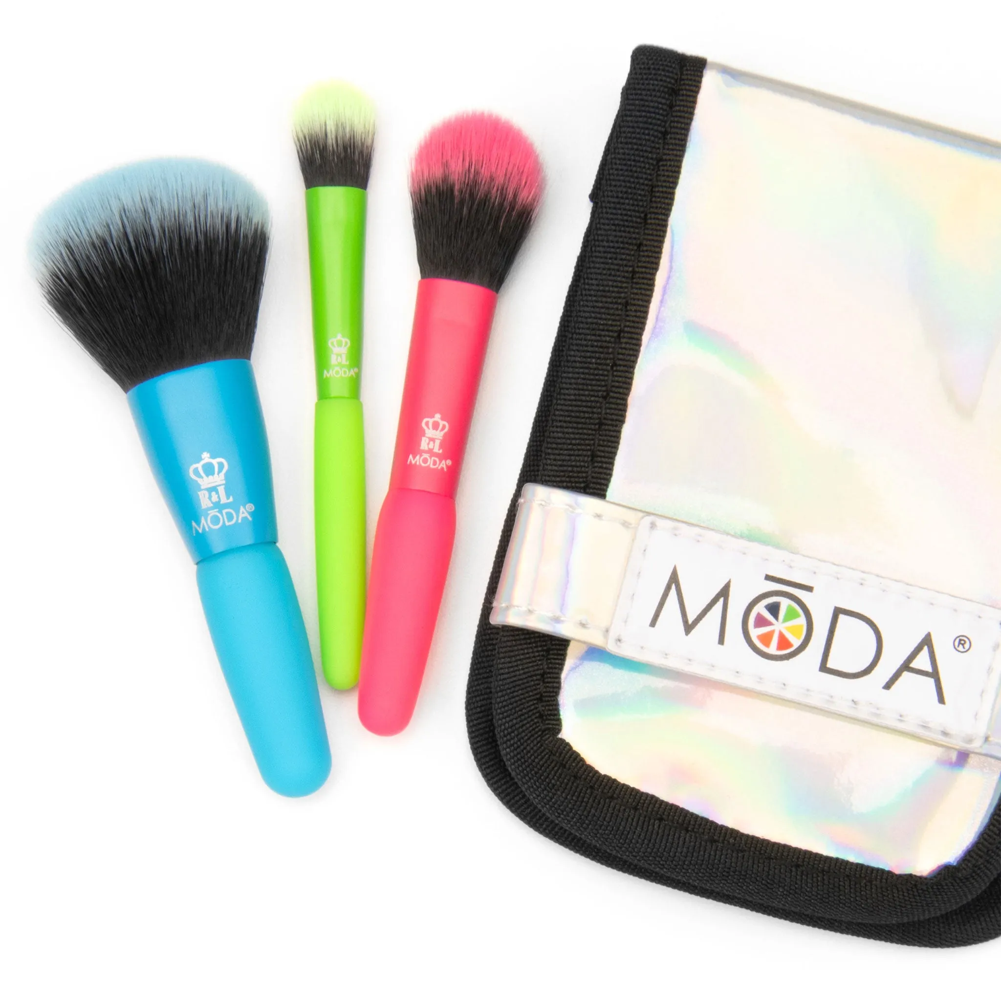 MŌDA® Minis Totally Electric 4pc Travel Face Kit