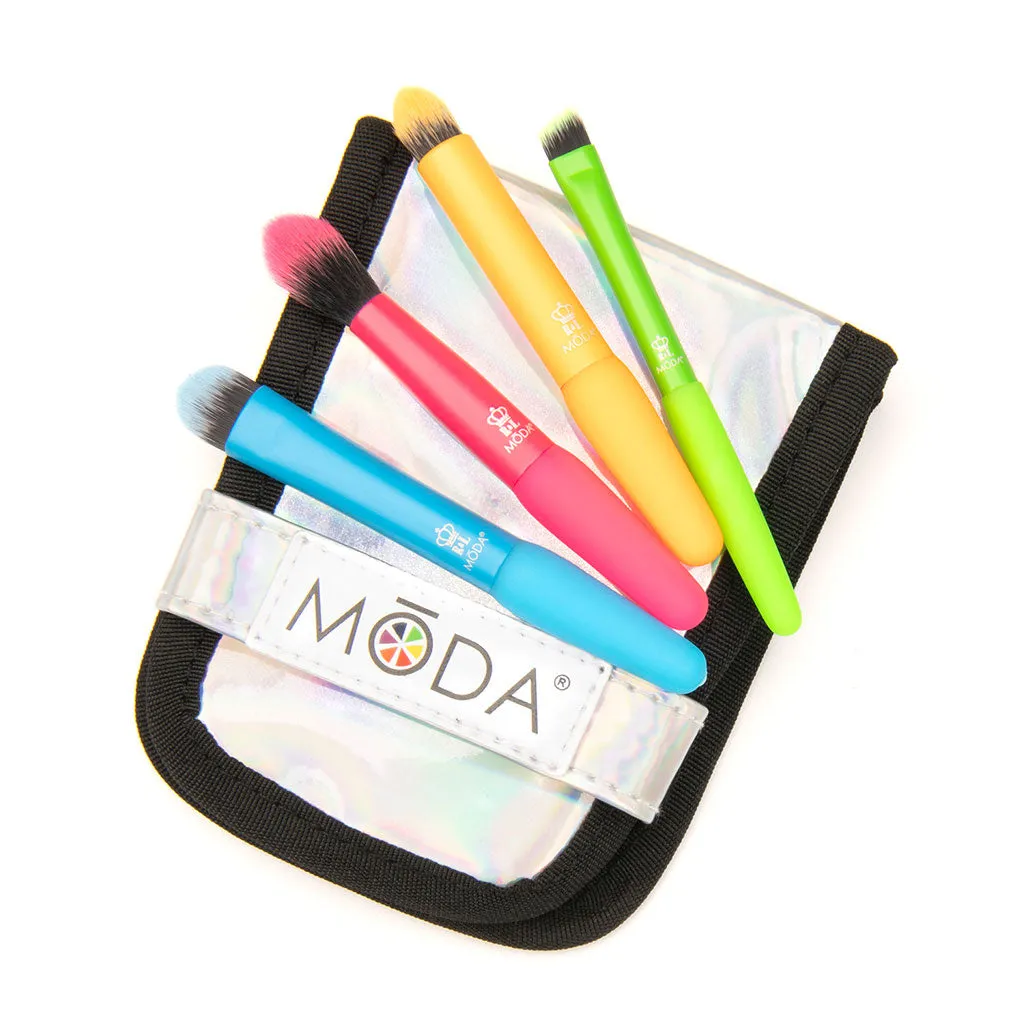 MŌDA® Minis Totally Electric 5pc Travel Eye Kit