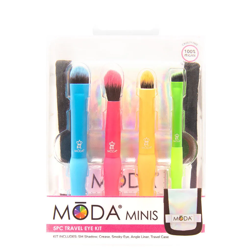 MŌDA® Minis Totally Electric 5pc Travel Eye Kit