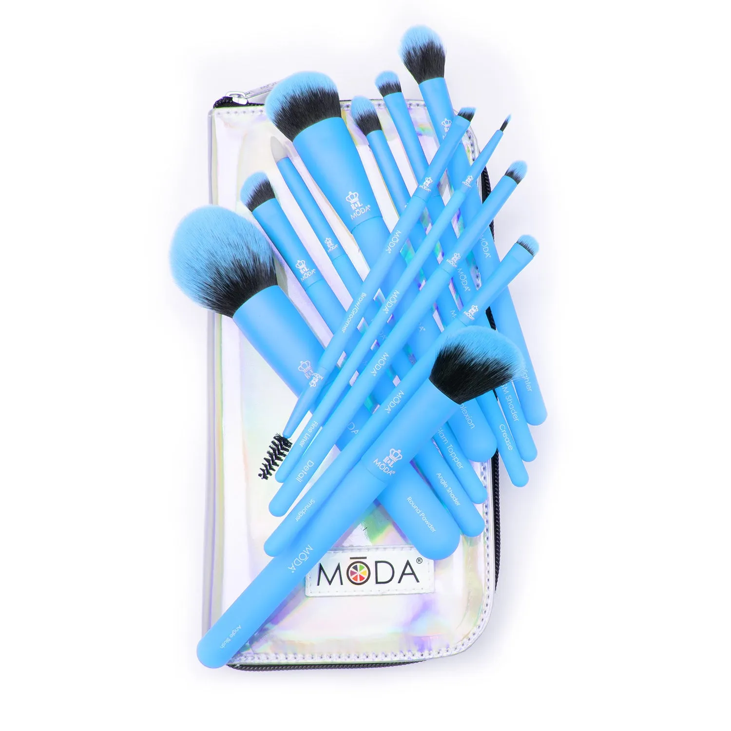 MŌDA® Totally Electric Neon Blue Full Face Kit