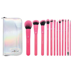 MŌDA® Totally Electric Neon Pink Full Face Kit