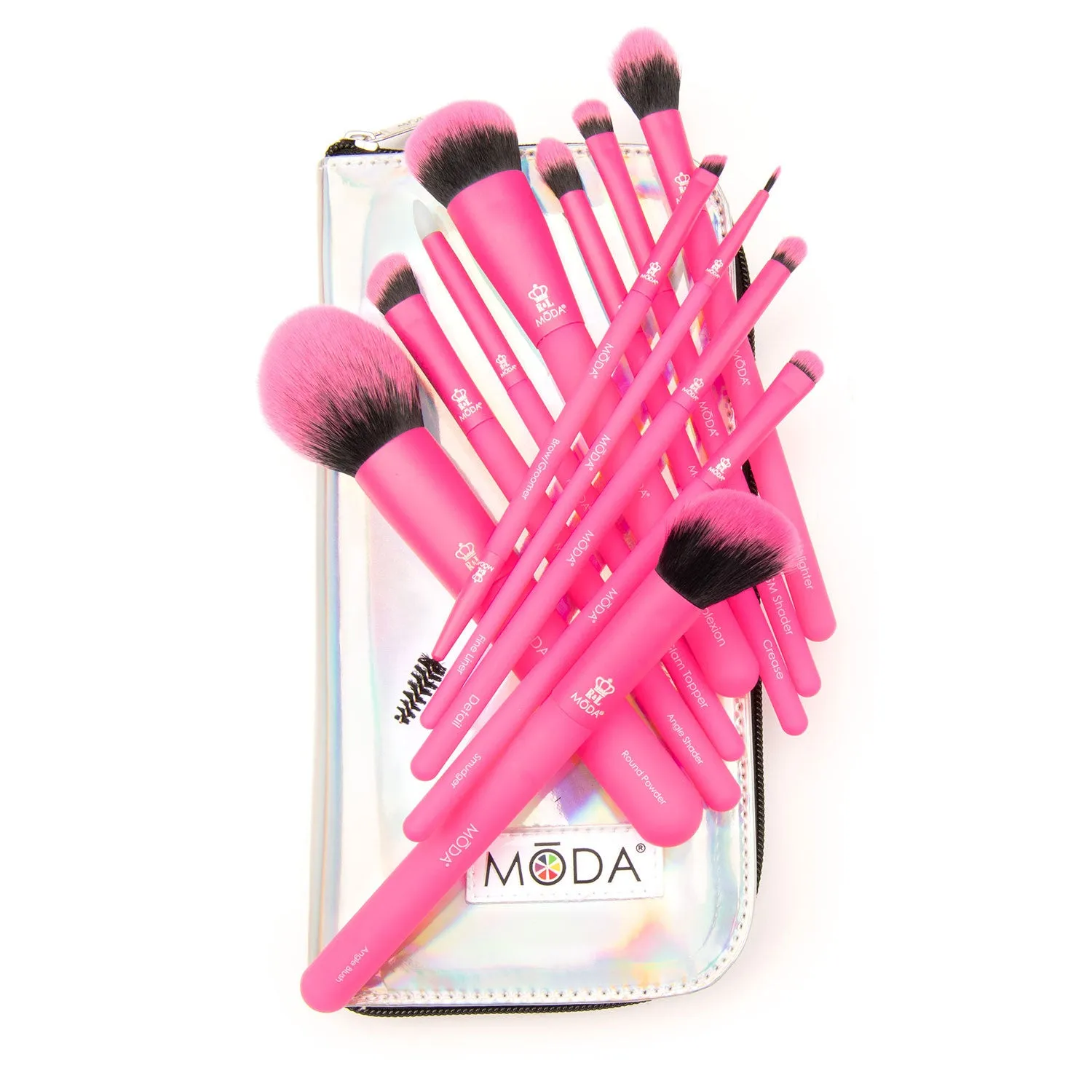 MŌDA® Totally Electric Neon Pink Full Face Kit