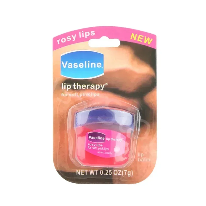 Natural Long-lasting Vaseline Lip Balm for Nourished, Cracked Lips - 7g