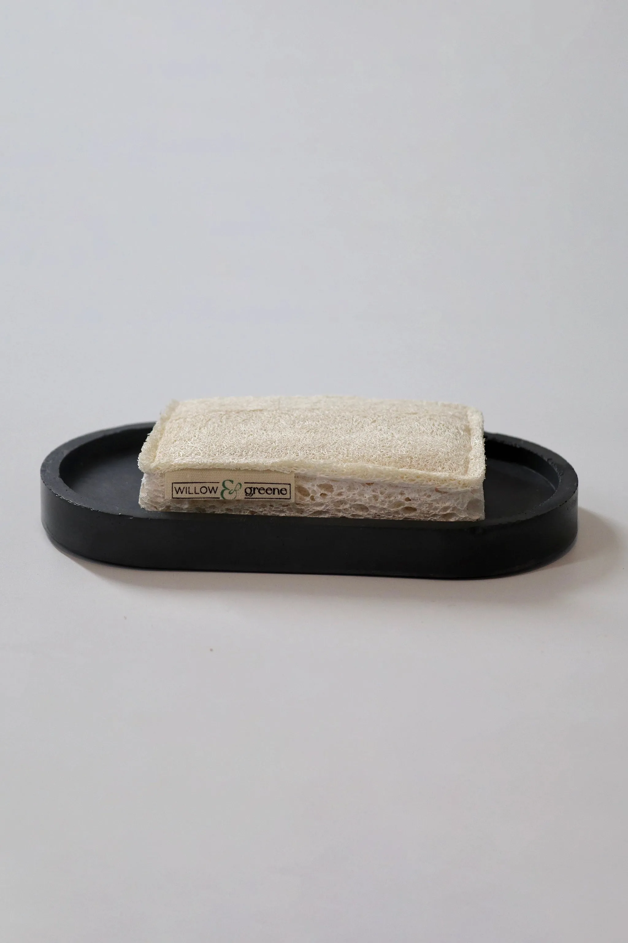 Natural Loofah & Wood Pulp Dish Sponge, Biodegradable Zero Waste