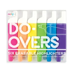 Ooly Do-Over Erasable Highlighters