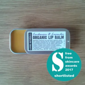 Organic Lip Balm - Cardamom & Lavender