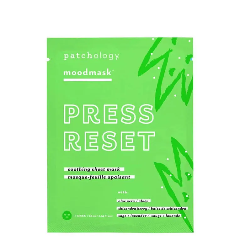 PATCHOLOGY | Mood Mask - Press Reset Sheet Mask