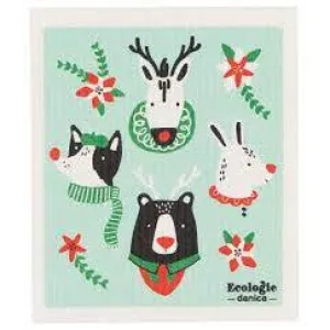 Rudolph Imposter Swedish Dishcloth