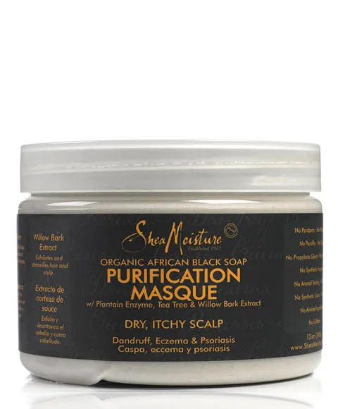 Shea Moisture African Black Purification Masque 113g / 340g