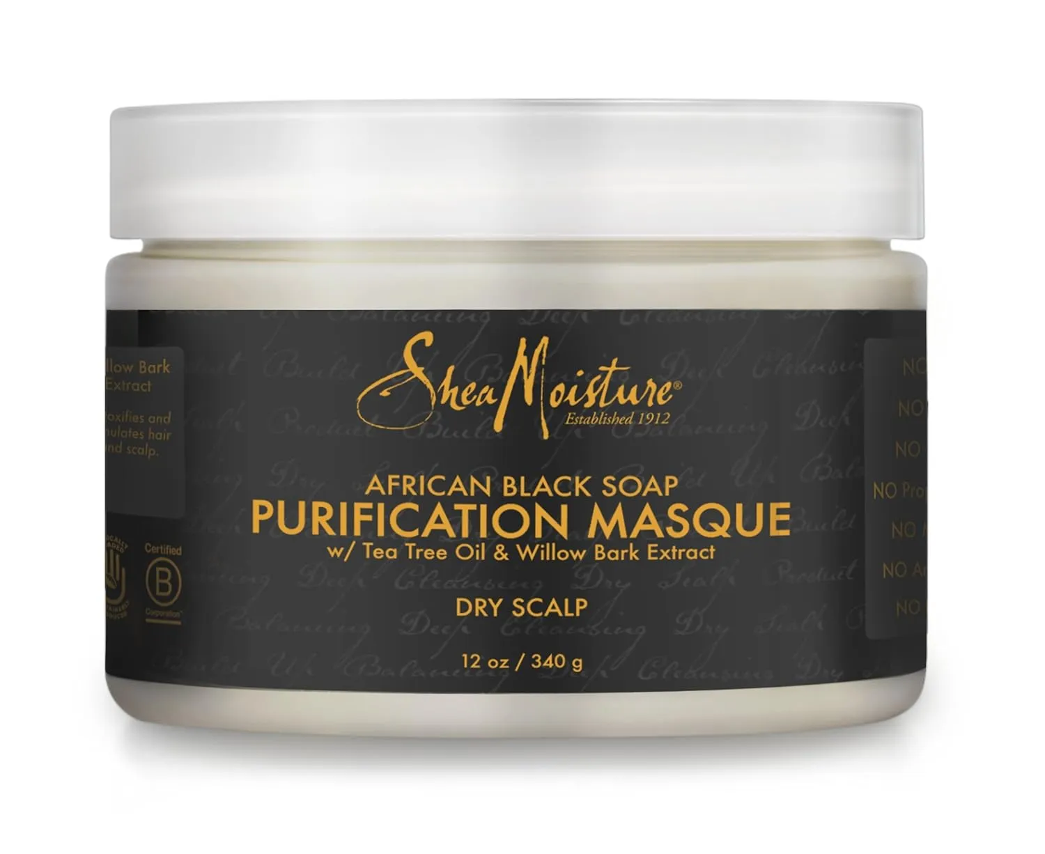 Shea Moisture African Black Purification Masque 113g / 340g