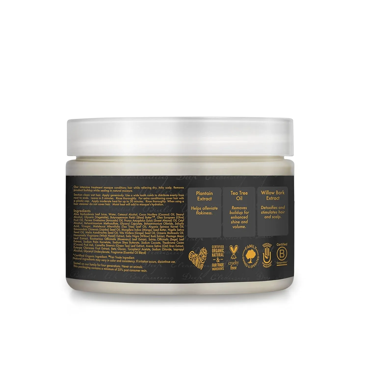 Shea Moisture African Black Purification Masque 113g / 340g