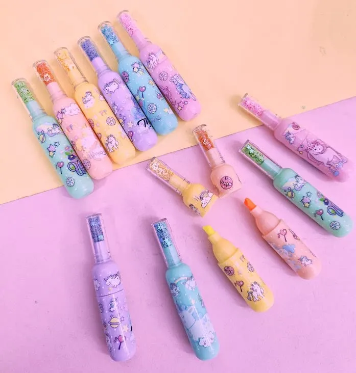 Unicorn Theme Highlighter Set of 6