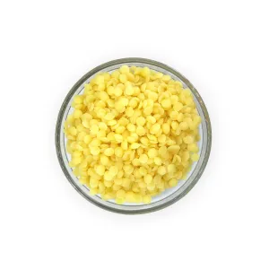 Yellow Beeswax Beads (Unrefined)